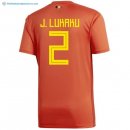 Maillot Belgica Domicile J.lukaku 2018 Rouge Pas Cher