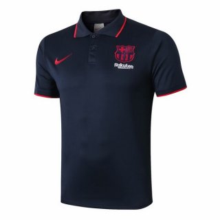 Polo Barcelona 2019 2020 Noir Rouge Pas Cher