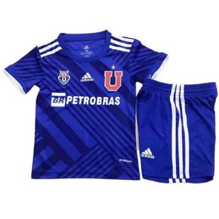 Maillot Universidad De Chili Domicile Enfant 2021 2022 Bleu Pas Cher