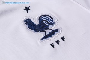 Entrainement France Ensemble Complet 2018 Blanc Pas Cher