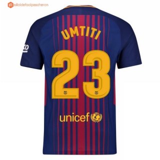 Maillot Barcelona Domicile Umtiti 2017 2018 Pas Cher Maillot Barcelona Domicile Umtiti 2017 2018 Pas Cher