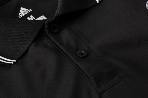 Polo Ensemble Complet Real Madrid 2019 2020 Noir Pas Cher