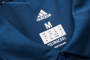 Polo Juventus Ensemble Complet 2017 2018 Bleu Pas Cher