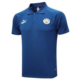 Polo Manchester City 2023 2024 Bleu 2 Polo Manchester City 2023 2024 Bleu 2