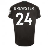 Maillot Liverpool NO.24 Brewster Third 2019 2020 Noir Pas Cher