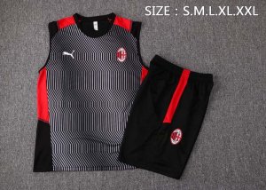 Maillot AC Milan Sans Manches 2022 Noir Rouge