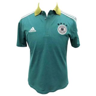 Polo Allemagne 2018 Vert Blanc Pas Cher Polo Allemagne 2018 Vert Blanc Pas Cher