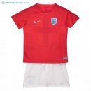 Maillot Angleterre Exterieur Enfant 2018 Rouge Pas Cher