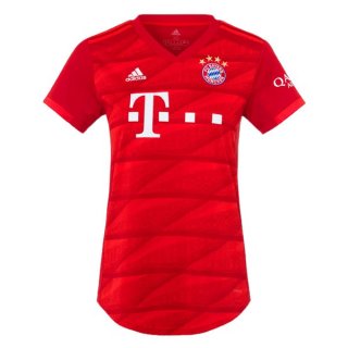 Maillot Bayern Munich Domicile Femme 2019 2020 Rouge Pas Cher