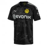 Maillot Borussia Dortmund Exterieur 2019 2020 Noir Pas Cher