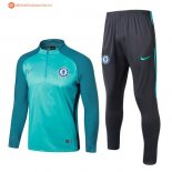 Survetement Chelsea Enfant 2017 2018 Vert Pas Cher