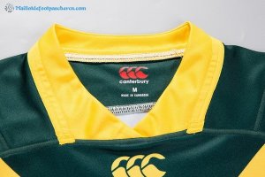 Maillot Rugby Australie RLWC Domicile 2017 2018 Vert Pas Cher