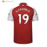 Maillot Arsenal Domicile S.Cazorla 2017 2018 Pas Cher