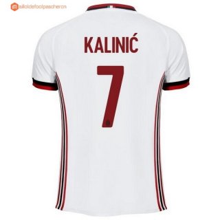 Maillot Milan Exterieur Kalinic 2017 2018 Pas Cher