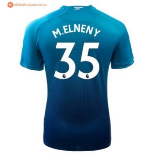 Maillot Arsenal Exterieur M.Elneny 2017 2018 Pas Cher