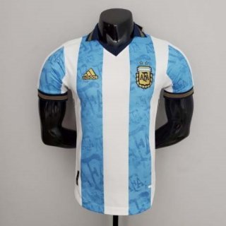 Thailande Maillot Argentine Édition Spéciale 2022 Bleu Thailande Maillot Argentine Édition Spéciale 2022 Bleu