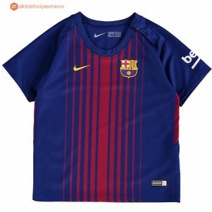 Maillot Barcelona Enfant Domicile 2017 2018 Pas Cher