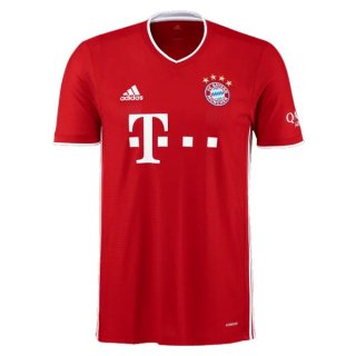 Thailande Maillot Bayern Munich Domicile 2020 2021 Rouge Pas Cher