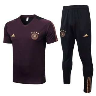 Entrainement Allemagne Ensemble Complet 2022 2023 Rouge Noir Entrainement Allemagne Ensemble Complet 2022 2023 Rouge Noir