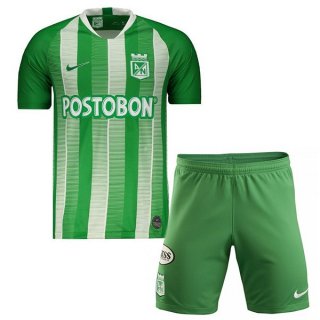 Maillot Atlético Nacional Domicile Enfant 2019 2020 Vert Pas Cher