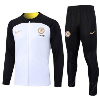 Survetement Chelsea 2024 Blanc 2 Survetement Chelsea 2024 Blanc 2