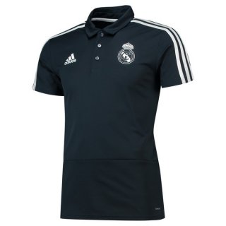 Polo Real Madrid 2018 2019 Noir Pas Cher Polo Real Madrid 2018 2019 Noir Pas Cher