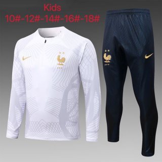 Enfant Survetement Training France 2023 Blanc Enfant Survetement Training France 2023 Blanc