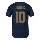 Maillot Real Madrid NO.10 Modric Exterieur 2019 2020 Bleu Pas Cher