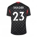 Maillot Liverpool NO.23 Shaqiri Third 2020 2021 Noir Pas Cher