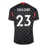 Maillot Liverpool NO.23 Shaqiri Third 2020 2021 Noir Pas Cher