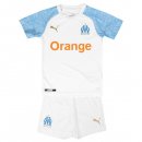 Maillot Marseille Domicile Enfant 2018 2019 Blanc Pas Cher