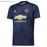 Thailande Maillot Manchester United Third 2018 2019 Bleu Pas Cher