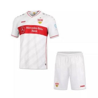 Maillot Stuttgart Domicile Enfant 2020 2021 Blanc Pas Cher