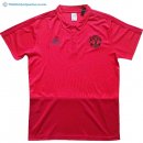 Polo Manchester United 2017 2018 Rouge Marine Pas Cher