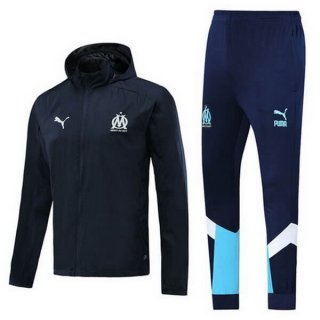 Coupe Vent Marseille Ensemble Complet 2020 2021 Bleu Coupe Vent Marseille Ensemble Complet 2020 2021 Bleu