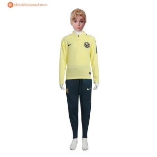 Survetement Club América Enfant 2017 2018 Jaune Pas Cher Survetement Club América Enfant 2017 2018 Jaune Pas Cher