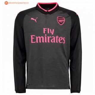 Maillot Arsenal Third ML 2017 2018 Pas Cher