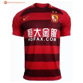 Maillot Evergrande Domicile 2017 2018 Pas Cher