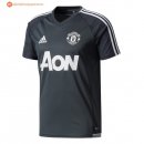 Entrainement Manchester United 2017 2018 Gris Marine Pas Cher