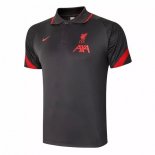 Polo Liverpool 2020 2021 Noir Rouge Pas Cher