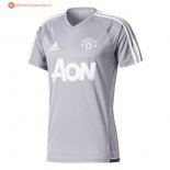 Entrainement Manchester United 2017 2018 Gris Clair Pas Cher