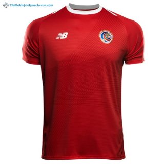 Maillot Costa Rica Domicile 2018 Rouge Pas Cher