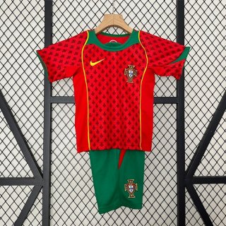 Maillot Portugal Domicile Enfant Retro 2004 Maillot Portugal Domicile Enfant Retro 2004