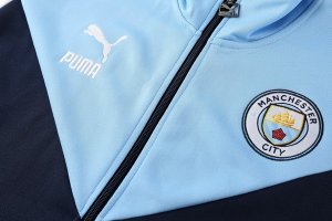 Survetement Manchester City 2019 2020 Azul Blanc Pas Cher