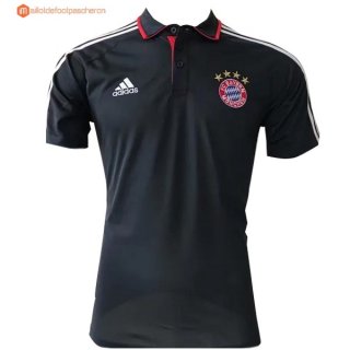 Polo Bayern Munich 2017 2018 Noir Pas Cher Polo Bayern Munich 2017 2018 Noir Pas Cher