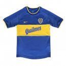 Maillot Boca Juniors Domicile Retro 2000 Bleu Pas Cher