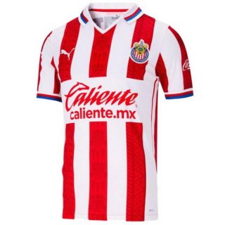 Thailande Maillot Guadalajara Domicile 2020 2021 Rouge Pas Cher