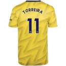 Maillot Arsenal NO.11 Torreira Exterieur 2019 2020 Jaune Pas Cher