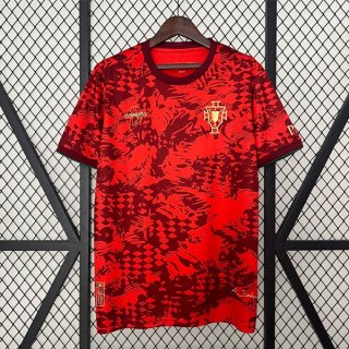 Thailande Maillot Portugal Pre-Match 2024 Rouge