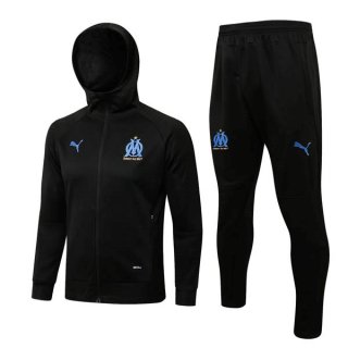 Sweat Shirt Capuche Ensemble Complet Marseille 2022 2023 Noir Sweat Shirt Capuche Ensemble Complet Marseille 2022 2023 Noir